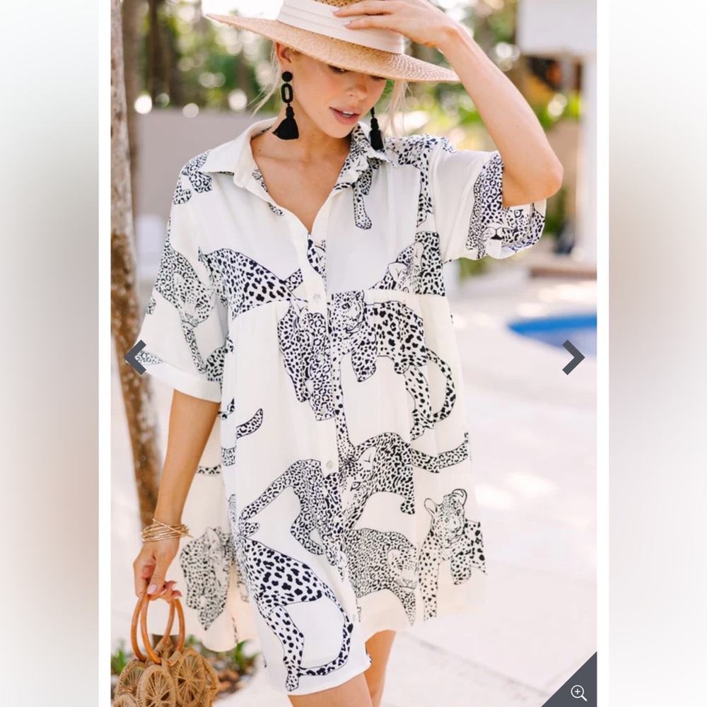 Style U Leopard Blouse or Dress